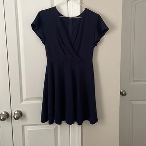Navy blue dress